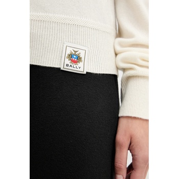 Bally Кашмирен пуловер Bally в бежово от лека материя WKN0AP (WKN0AP)