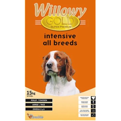 Elmubas Willowy Gold Energy - супер премиум храна за кучета от всички породи, над 1 година, с пилешко месо, Испания - 15 кг