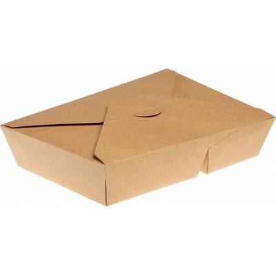Wimex Food box PAP PE nepremastiteľný kraft 2-dielna 732 538ml, 21,3x15 x4