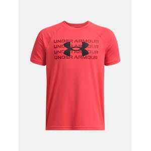 Under Armour UA B TECH WM LOGO SS Тениска за момчета Under Armour | Cherven | Момчешки | 122