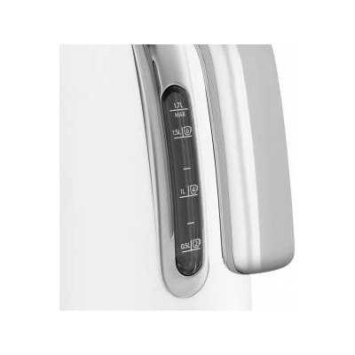 Smeg Електрическа кана SMEG KLF03WHMEU, 50s Style, 1, 7л. , 2400W, Бял мат