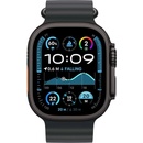 Apple Watch Ultra 2 49 mm čierny titán s čiernym oceánskym remienkom MX4P3CS/A