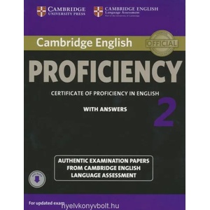 Cambridge English Proficiency 2 Student's Book with Answers with Audio (2015)