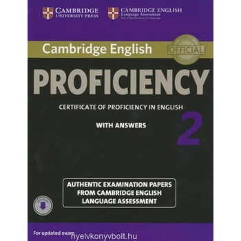 Cambridge English Proficiency 2 Student's Book with Answers with Audio