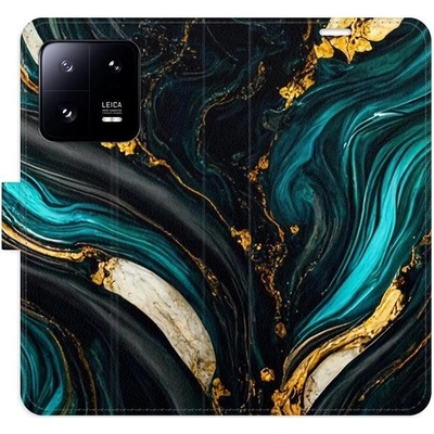 Pouzdro iSaprio flip Dark Paint Xiaomi 13 Pro