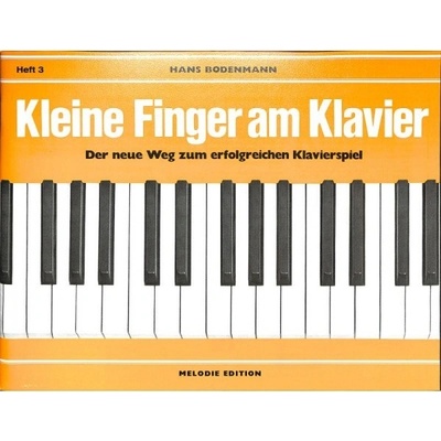 Kleine Finger am Klavier Bd. 3 škola hry na klavír