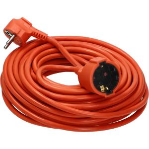 ORNO Удължител с 2P+E Шуко 16A 30m 3G1.5 IP20 оранжев - ORNO GES-2(GS)/30M (GES-2(GS)/30M)