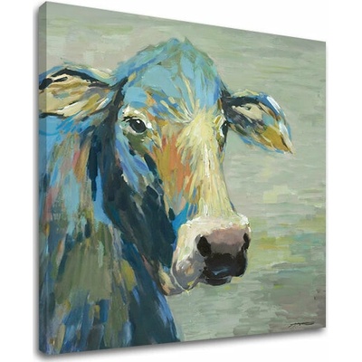 Papilora Obraz na plátně KRÁVA 1 díl - 70x70 cm