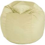 PUFRELAX Комплект, Барбарон и декоративна възглавница, 600л. , King Size - Lemon, Перящ се калъф, Трансформира се в легло, Пълнеж с микс от мемори пяна и дунапрен, Гама Premium, 8059 (PUF-M-KP-PT-LE) - topmark