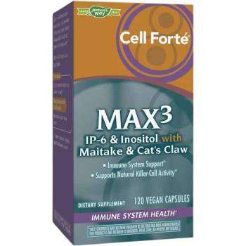 Nature's Way Cell Forté MAX³ | IP-6, Inositol, Maitake and Cat's Claw [120 капсули]