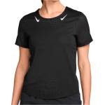 Nike Дамска тениска Nike Women's Aeroswift Dri-Fit ADV Top S/S Running shirt - Black / White (916-7763-0213)
