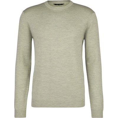 Stoic Мъжки вълнен пуловер Stoic MerinoKnit MMXX. Kniva Sweater Merino jumper - Stone Grey / Melange - размер 3XL (005-5605-0416)