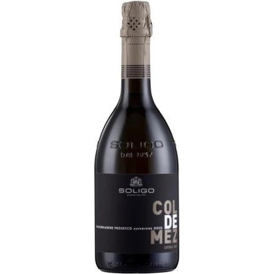 Soligo “Col de Mez” Extra dry Valdobbiadene Prosecco Superiore DOCG 11% 0,75 l (čistá fľaša)