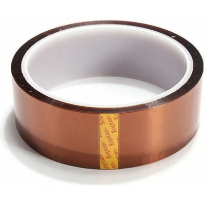 Kapton Izolační páska samolepící 40 mm x 20 m jantarová