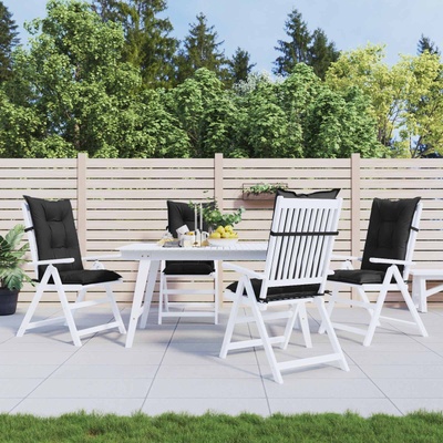 vidaXL Комплект възглавници за стол с висока облегалка 4 pcs (4002368)