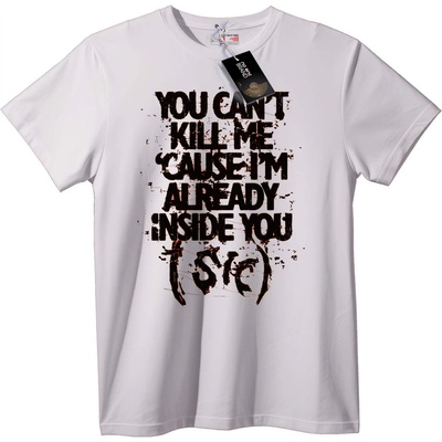 NOONEBRAND Тениска Не Можеш да ме Убиеш - Вътре в Теб - XS, Black