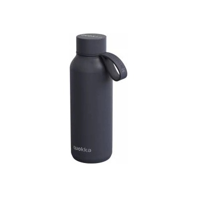 QUOKKA Solid With Strap - 510 ml Stainless Steel Thermal Bottle with Strap (Slate)