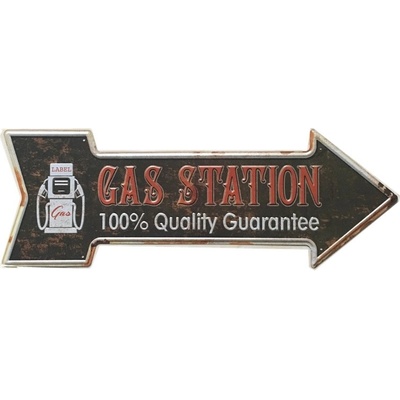 Ceduľa Gas Station