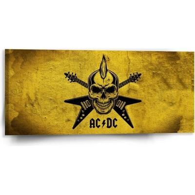 Sablio Obraz ACDC Lebka - 110x50 cm
