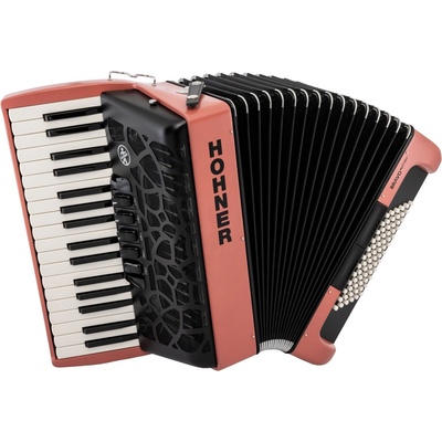 Hohner BRAVO myColor III 72 Пиано акордеон Fire (A166193)