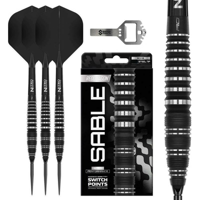 Šipky steel Red Dragon Sable Bomb 24g SP 90% wolfrám
