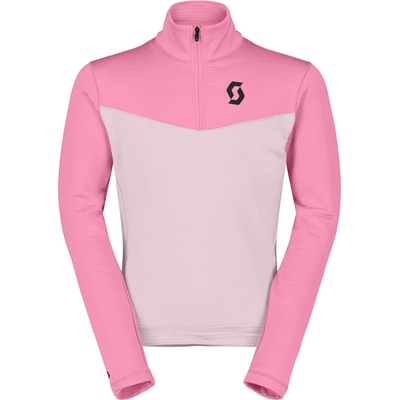 Scott Детски поларен пуловер Scott Kid's Pullover Defined Light Fleece jumper - Bliss Pink / Paradise Pink - размер XL (704-2741-1114)