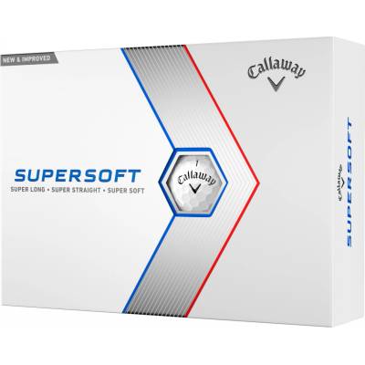 Callaway Supersoft bílé 12 ks