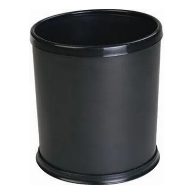 Horecano GX-024E-Кош хотелиерски с подвижен ринг за торбичка ЧЕРЕН Ø24xh26cm (011498)