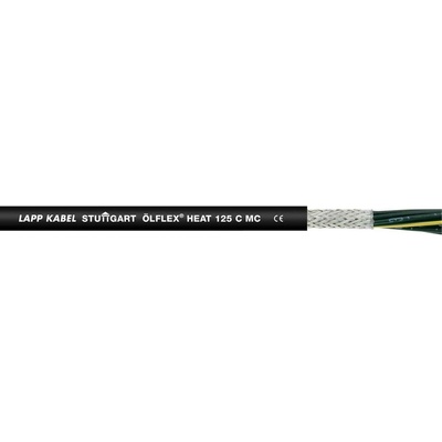 Lapp HEAT 125 C MC 1024487/100 riadiaci kábel 4 x 1.5 mm² 100m čierna