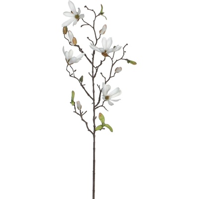 umělá květlina, Magnolie bílá vl75 cm (A100912)
