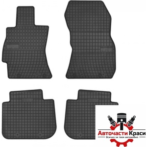 FroGum Гумени стелки Frogum съвместими с Subaru Forester IV - (2013) / Subaru Legacy V - (2009) / Subaru Outback - (2009) (51322) - avtochastikrasi