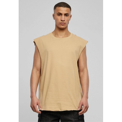 Urban Classics pánský s nezačištěným lemem union beige