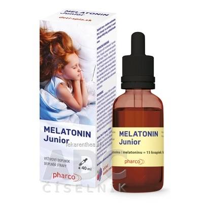 Pharco MELATONIN Junior kvapky, príchuť lesného ovocia 1x40 ml