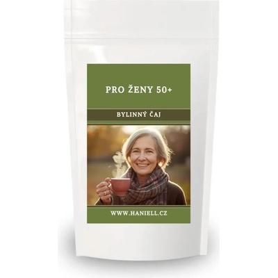 Haniell Bylinný čaj pro ženy 50+ hormonální rovnováha a ženská pohoda 500 g
