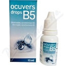 Roztoky a pomôcky ku kontaktným šošovkám Ocuvers drops B5 očné kvapky 15 ml