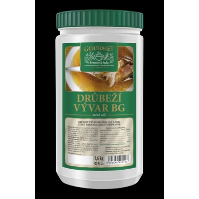 Vera Gurmet Drůbeží vývar BG méně soli 1,6 kg
