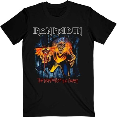 Iron Maiden Number Of The Beast Eddie Panel Burst Black L Риза (IMTEE144MB03)