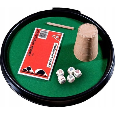 Piatnik Pokerové kostky se zásobníkem, kelímkem a zápisníkem – Sleviste.cz