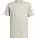 adidas Юношеска тениска adidas 3 Stripe Essentials T-Shirt Junior - Grey