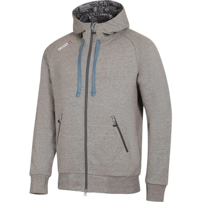 Ocún Hoodie Zipper grey paloma/excalibur