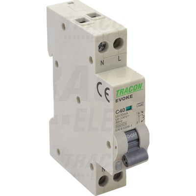 Tracon 2P 1modul B16A 30mA 6kA AC EVOKEB1603