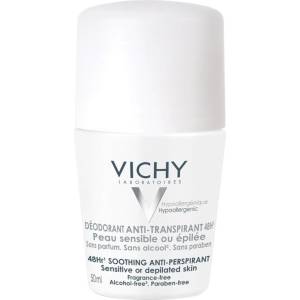 Vichy Deo 48h Roll-On Anti-Perspirant Успокояващ рол-он против изпотяване 50 ml
