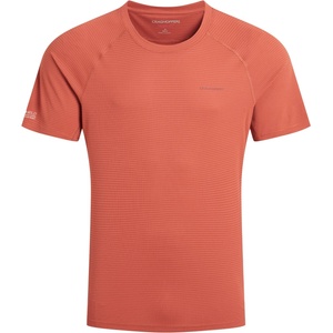 Craghoppers Мъжка тениска Craghoppers Nosilife Solarshield+ S/S T-Shirt - Dark Sahara - размер M (216-8570-0312)