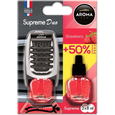 Aroma Car SUPREME DUO STRAWBERRY