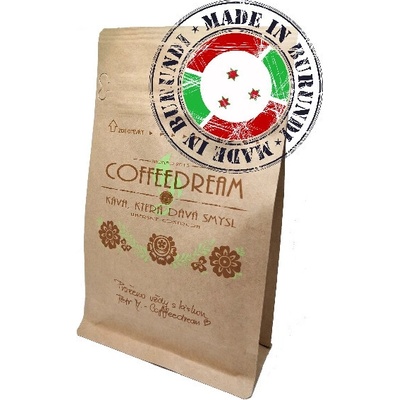 Coffeedream Káva Burundi Masasu Hrubé mletí frenchpress filtrovaná A72 250 g