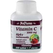 MedPharma Vitamin C 1000 mg s šípky,prodl. účinek 107 tablet