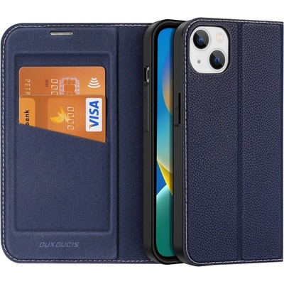Dux Ducis Skin X2 флип кейс за iPhone 14 Pro Max с магнитен капак, син (6934913034514)