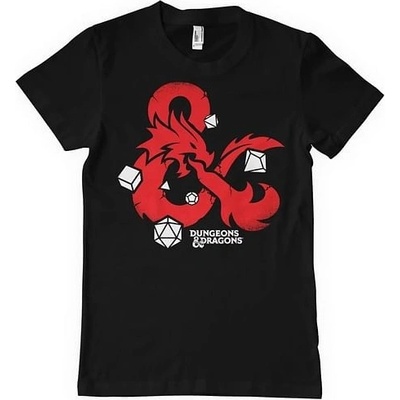 Imago tričko Dungeons & Dragons Dices černé