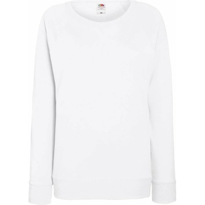 Fruit of the Loom Lady-Fit LW Raglan Sweat white