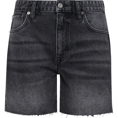 Superdry dámské kraťasy VINTAGE MID RISE CUT OFF SHORT W7110398A4KT Černá
